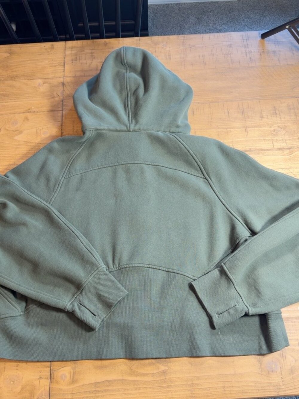 Lululemon Scuba Oversized Full Zip Hoodie Dark Forest XL/XXL